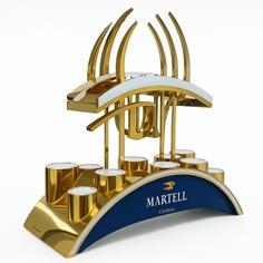 Liquor Bottle Display