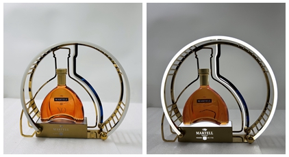 Liquor Bottle Display