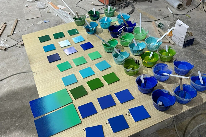 Brushing Resin Mixture