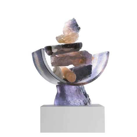 Synthetic Glass Statue